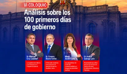 VI Coloquio: “Análisis sobre los 100 primeros días de gobierno”